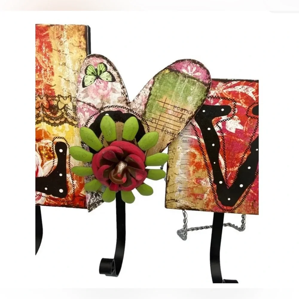 LOVE Retro Style Wall Hooks